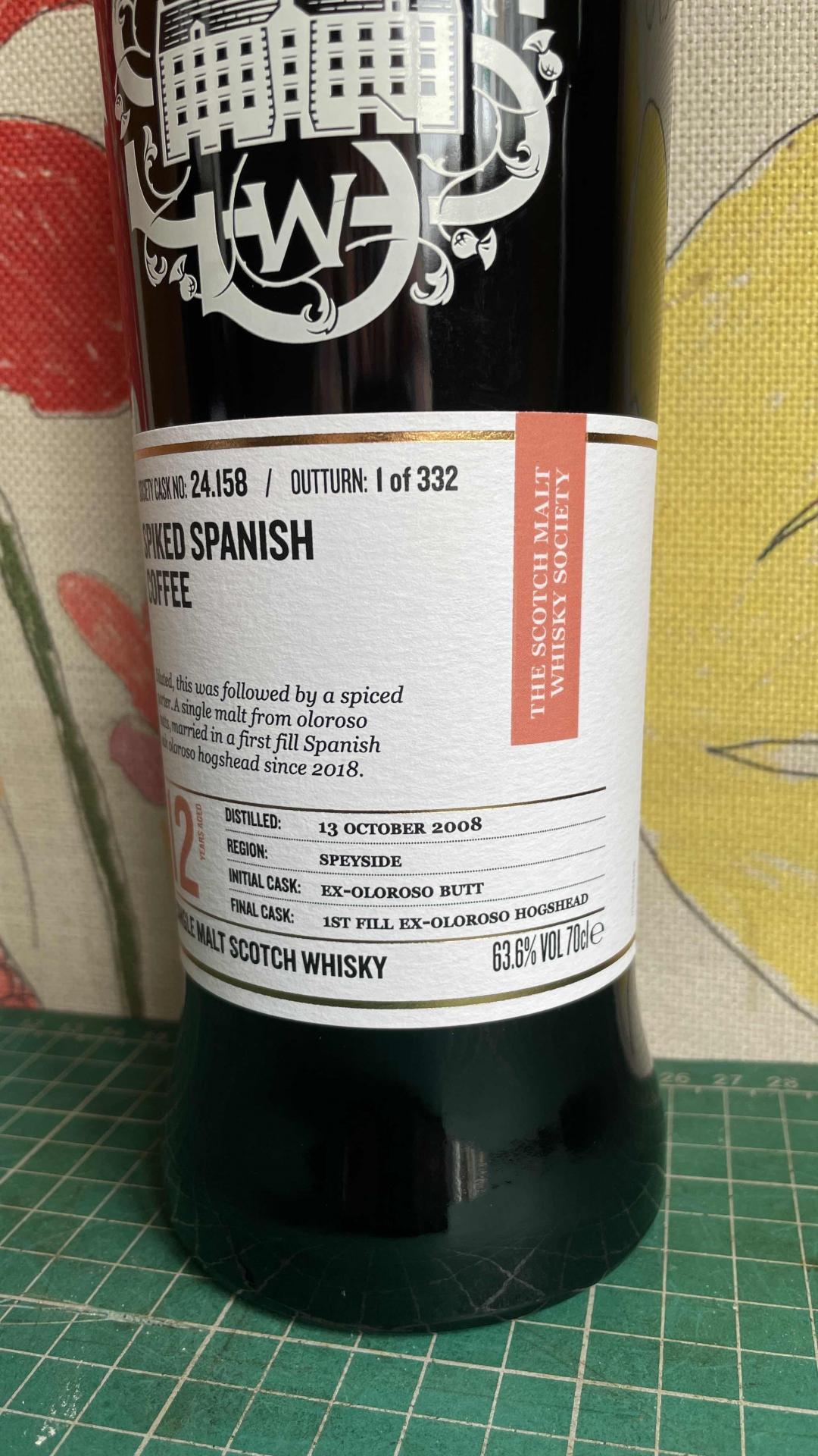 smws 24.158 麦卡伦12年 雪莉桶 uk英国版本