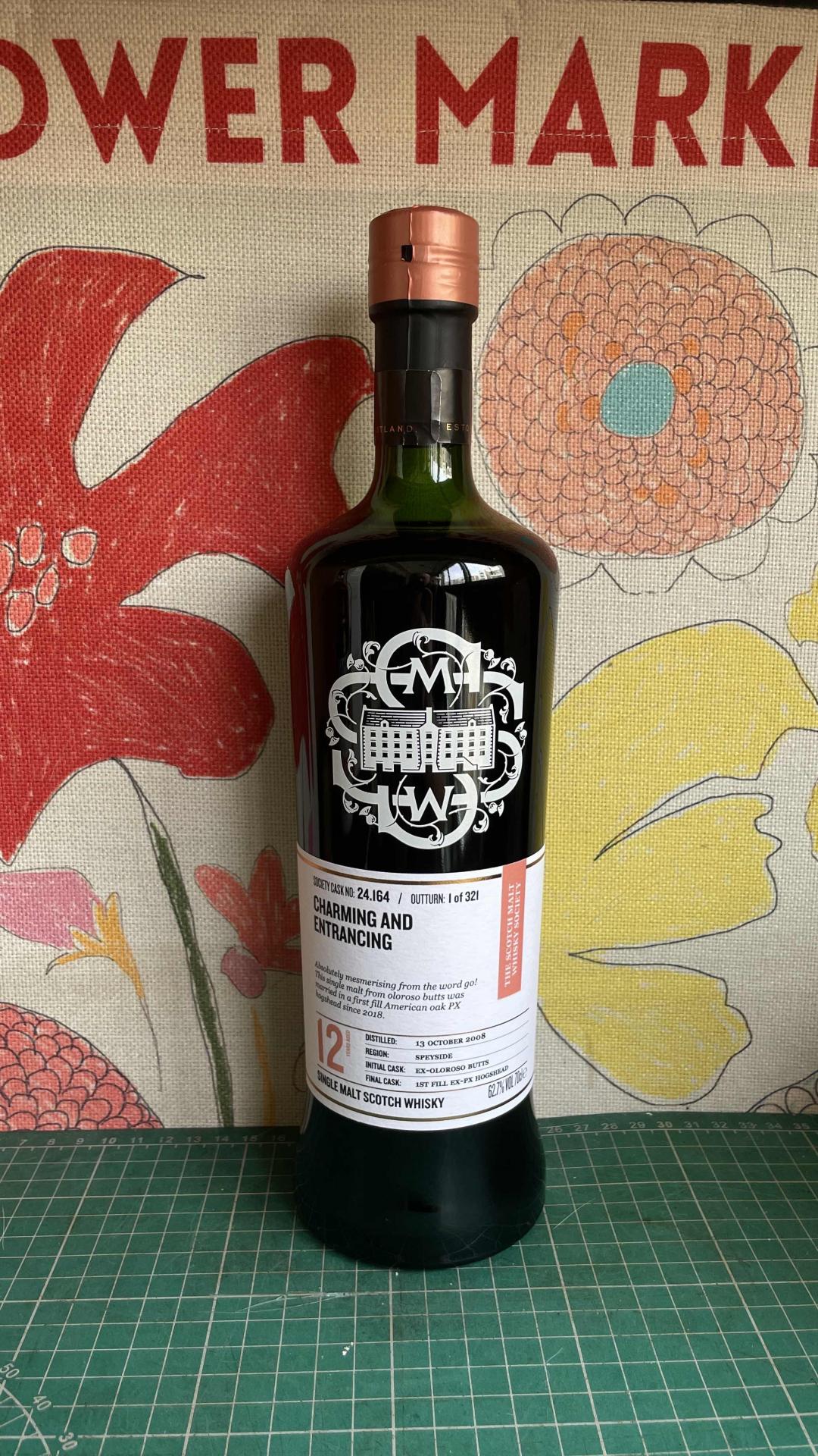 smws 24.164 麦卡伦12年 雪莉桶 uk 英国版本