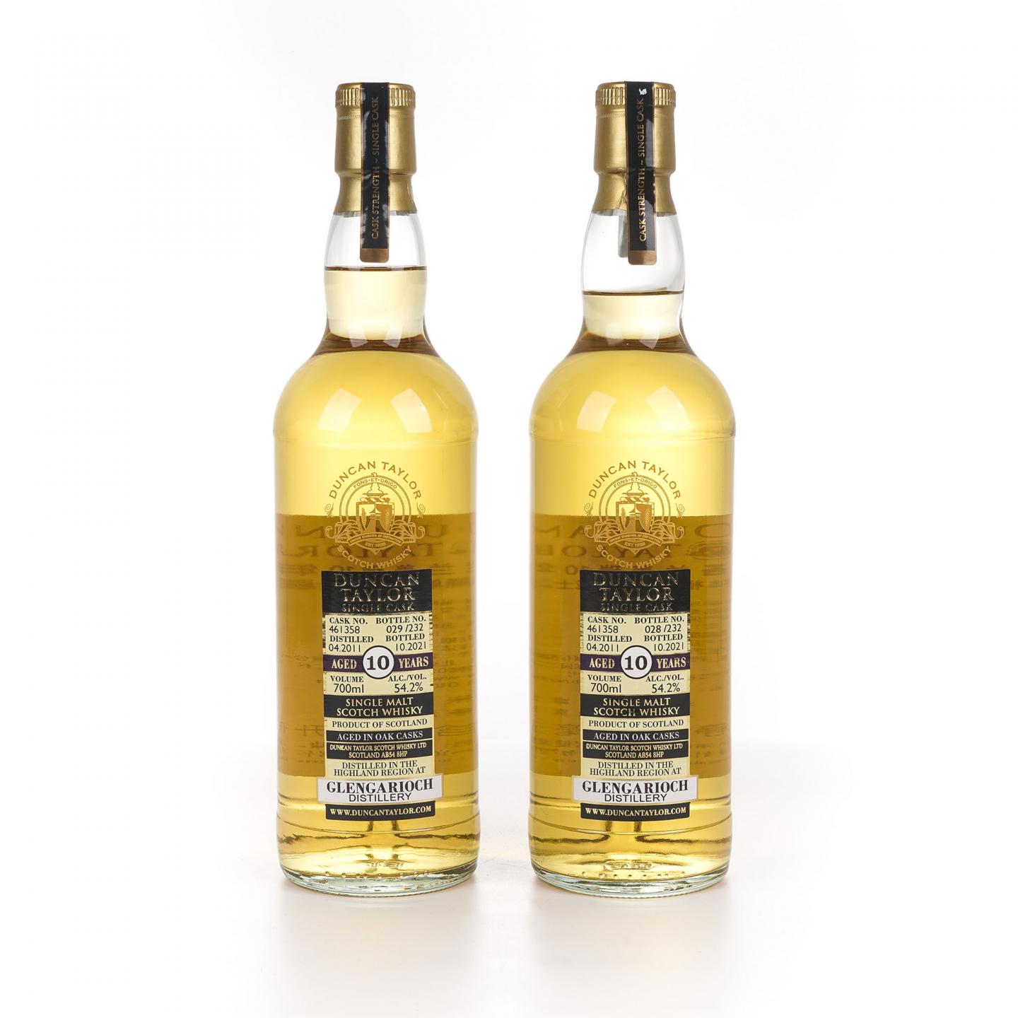 Glengarioch 格兰盖瑞 10年 2011-2021 单桶 DT 2瓶组