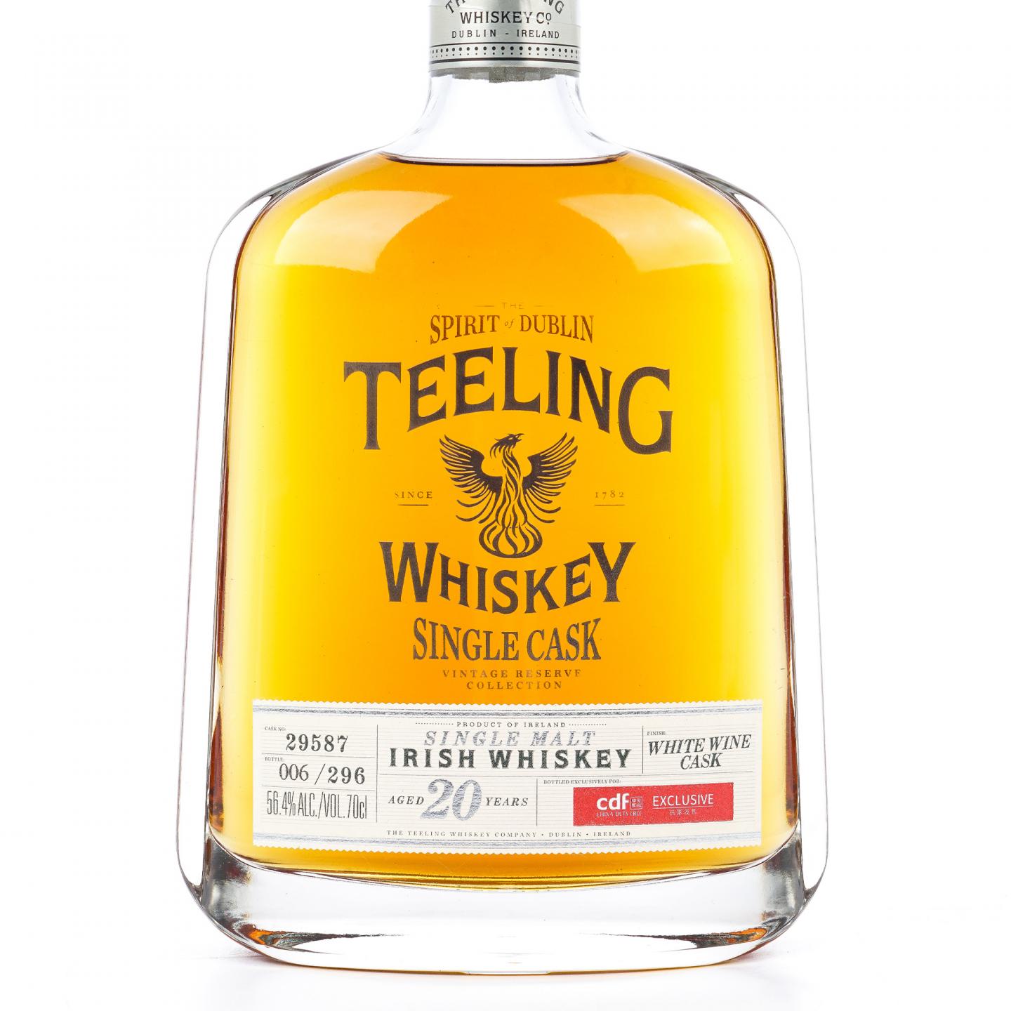 Teeling 帝霖 20年 单桶#29587