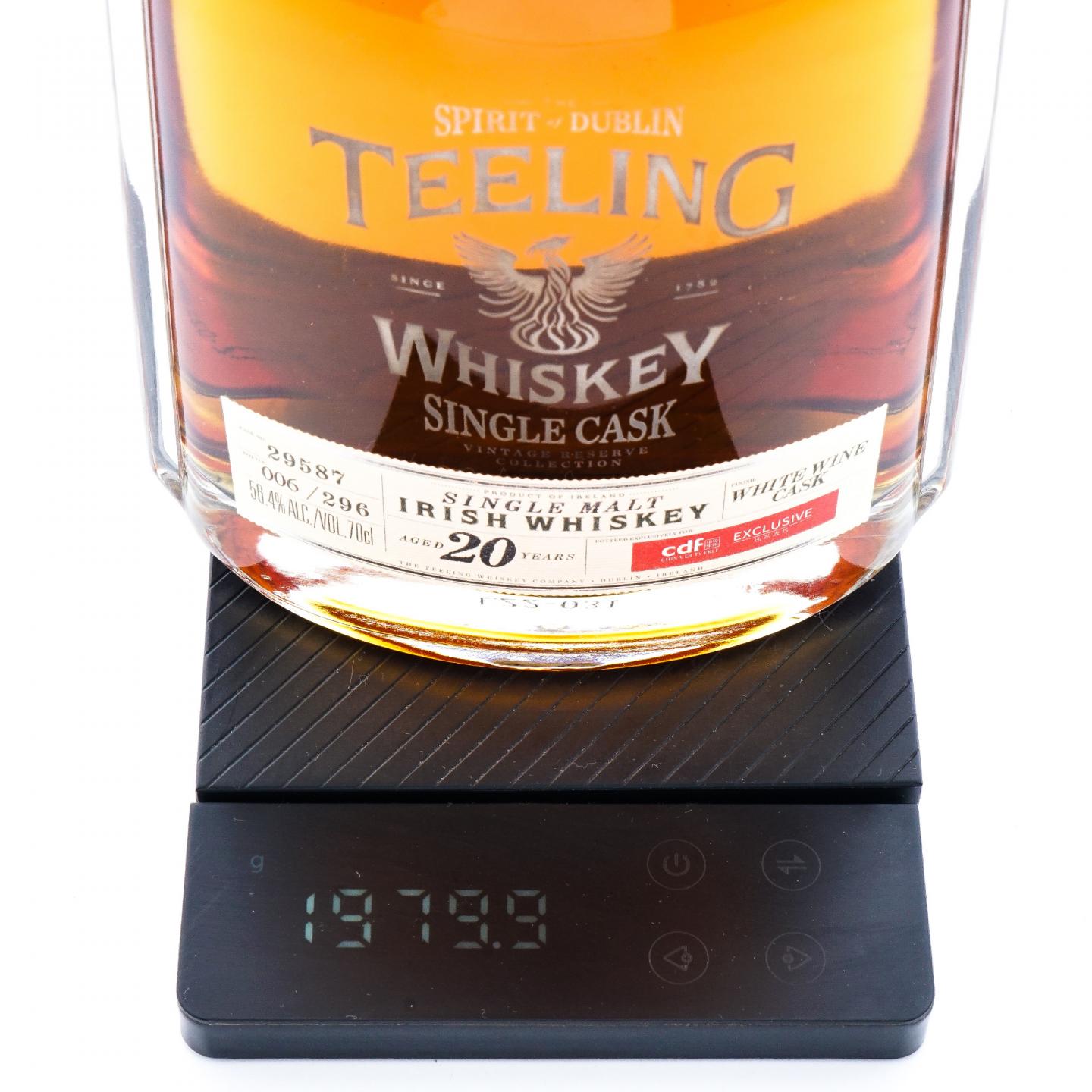 Teeling 帝霖 20年 单桶#29587