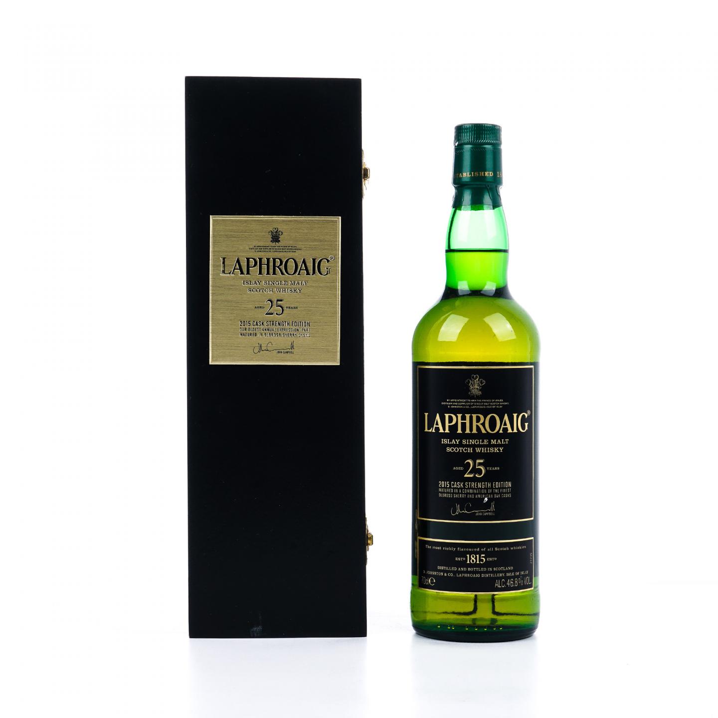 Laphroaig 拉弗格 25年 2015 桶强