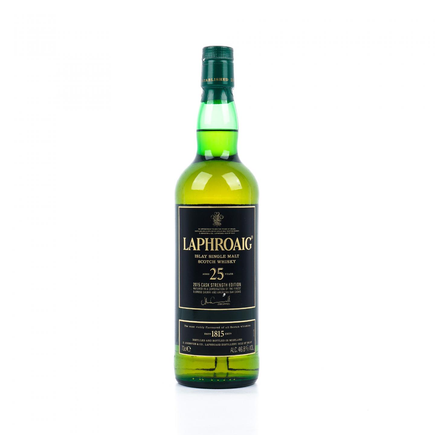 Laphroaig 拉弗格 25年 2015 桶强