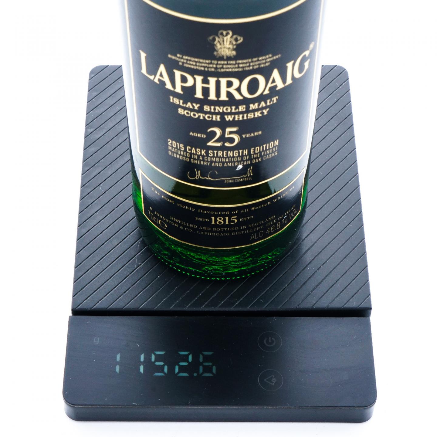 Laphroaig 拉弗格 25年 2015 桶强