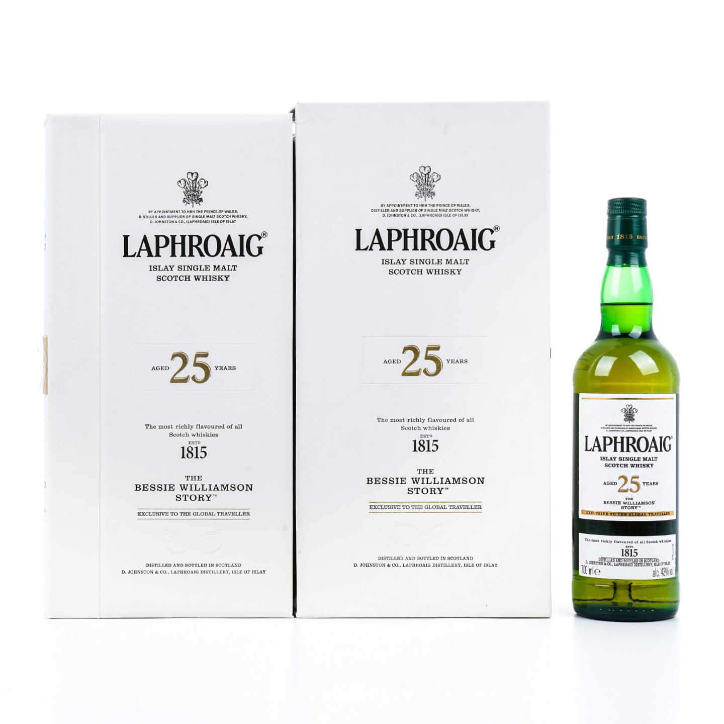 Laphroaig 拉弗格 25年 The Bessie Williamson Story 礼盒