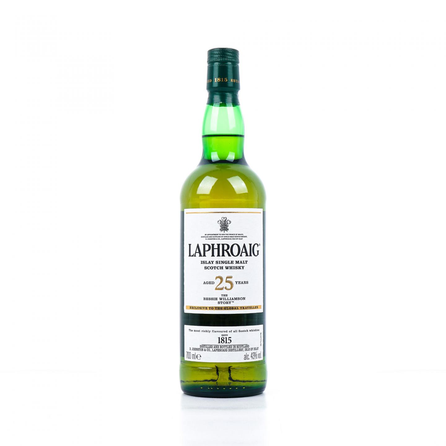 Laphroaig 拉弗格 25年 The Bessie Williamson Story 礼盒