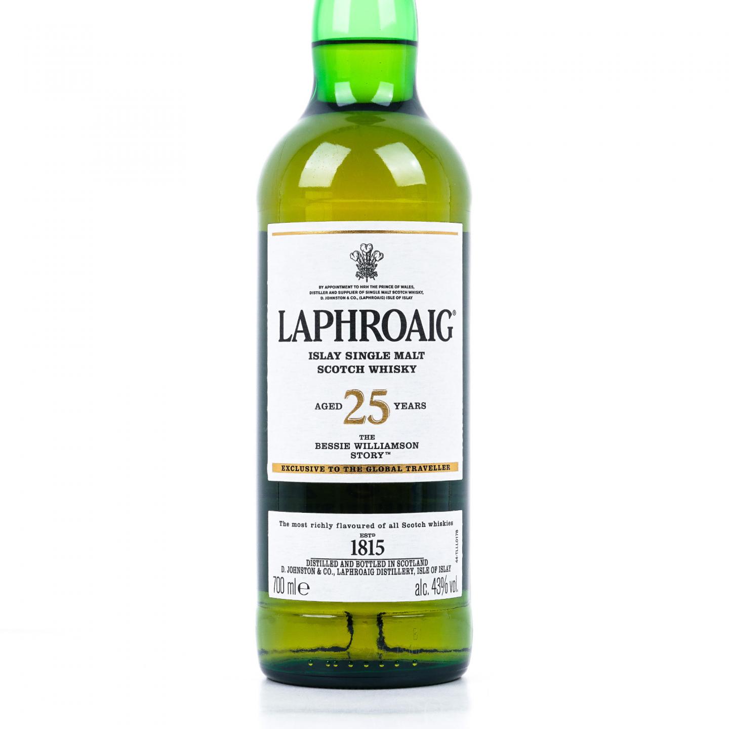 Laphroaig 拉弗格 25年 The Bessie Williamson Story 礼盒