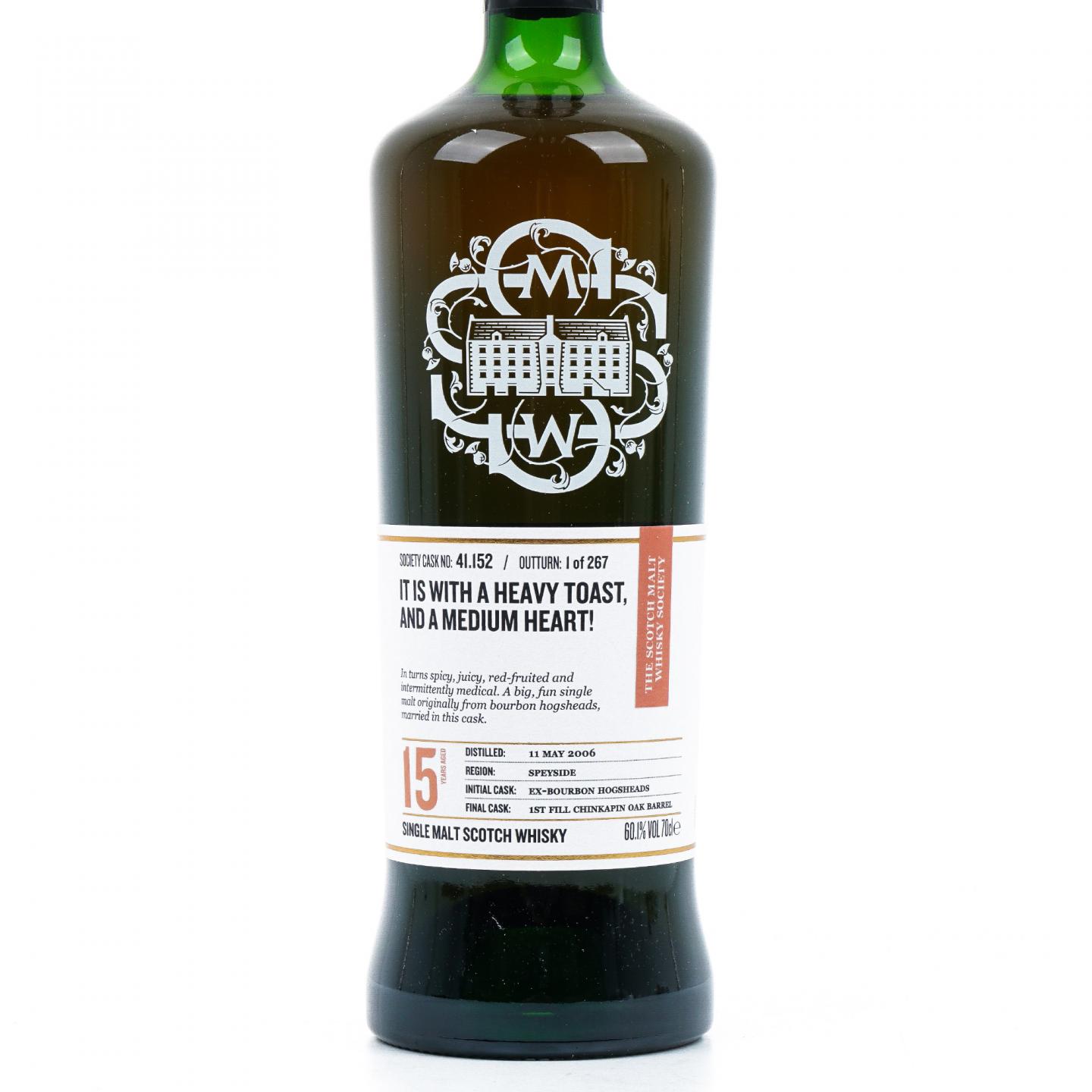 SMWS 41.152 大云 15年 2006