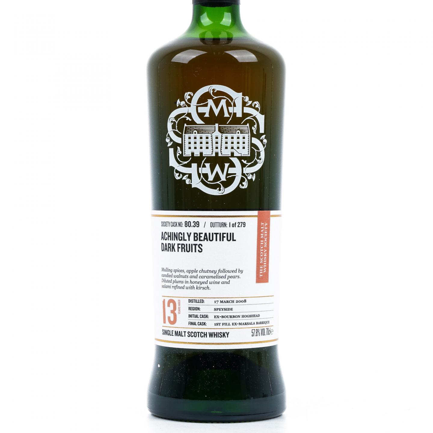 SMWS 80.39 格兰斯贝 13年 2008 玛莎拉风味桶