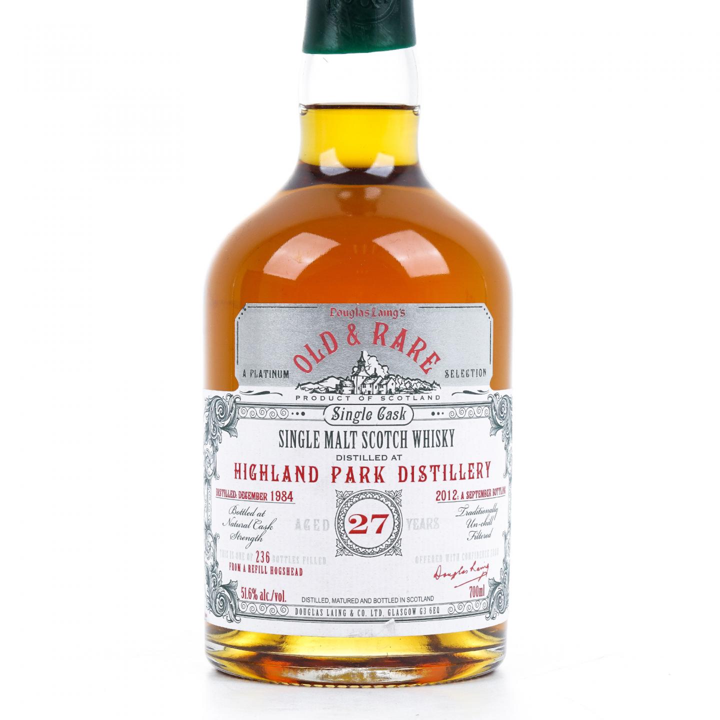 Highland Park 高原骑士 27年 1984-2012 单桶 DL