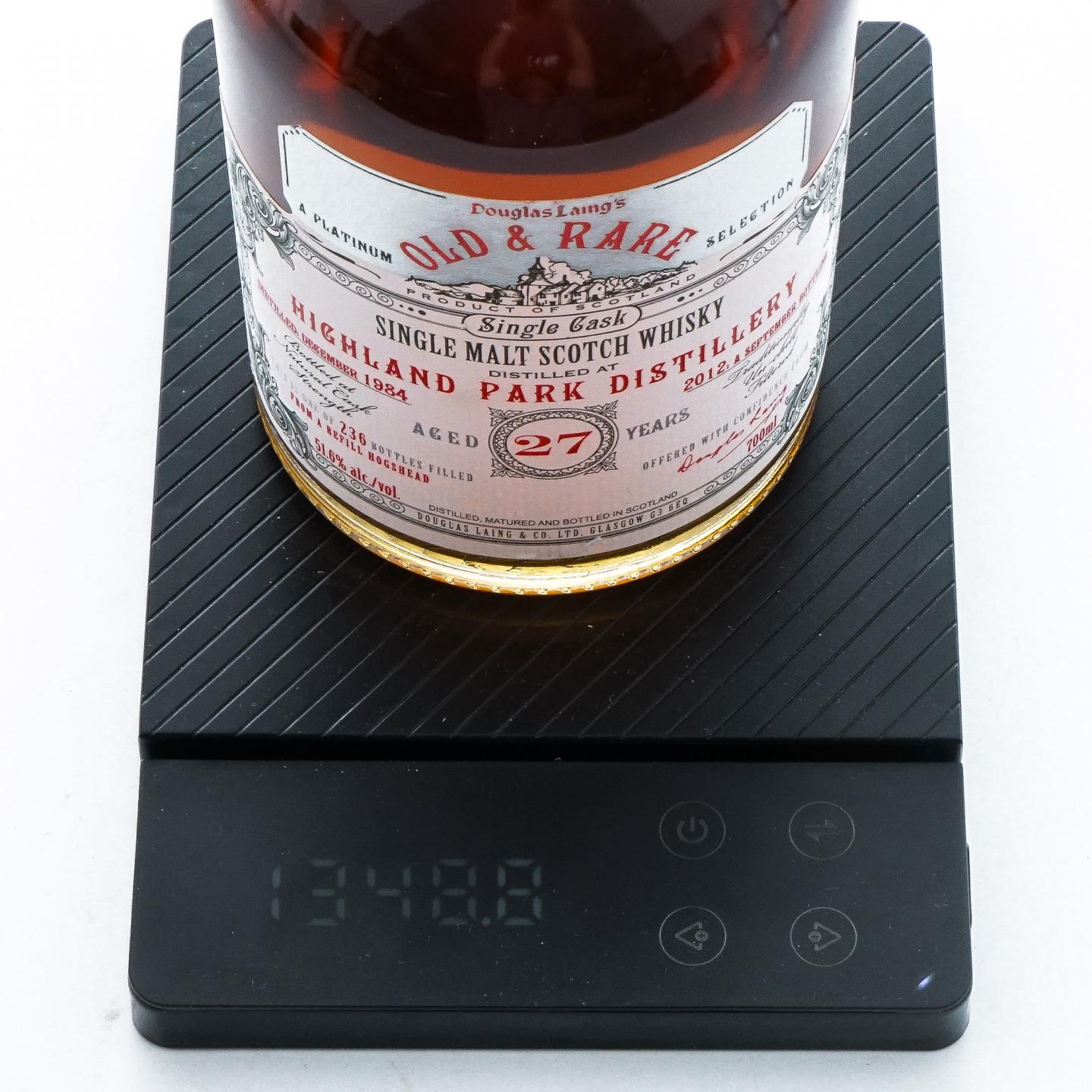 Highland Park 高原骑士 27年 1984-2012 单桶 DL