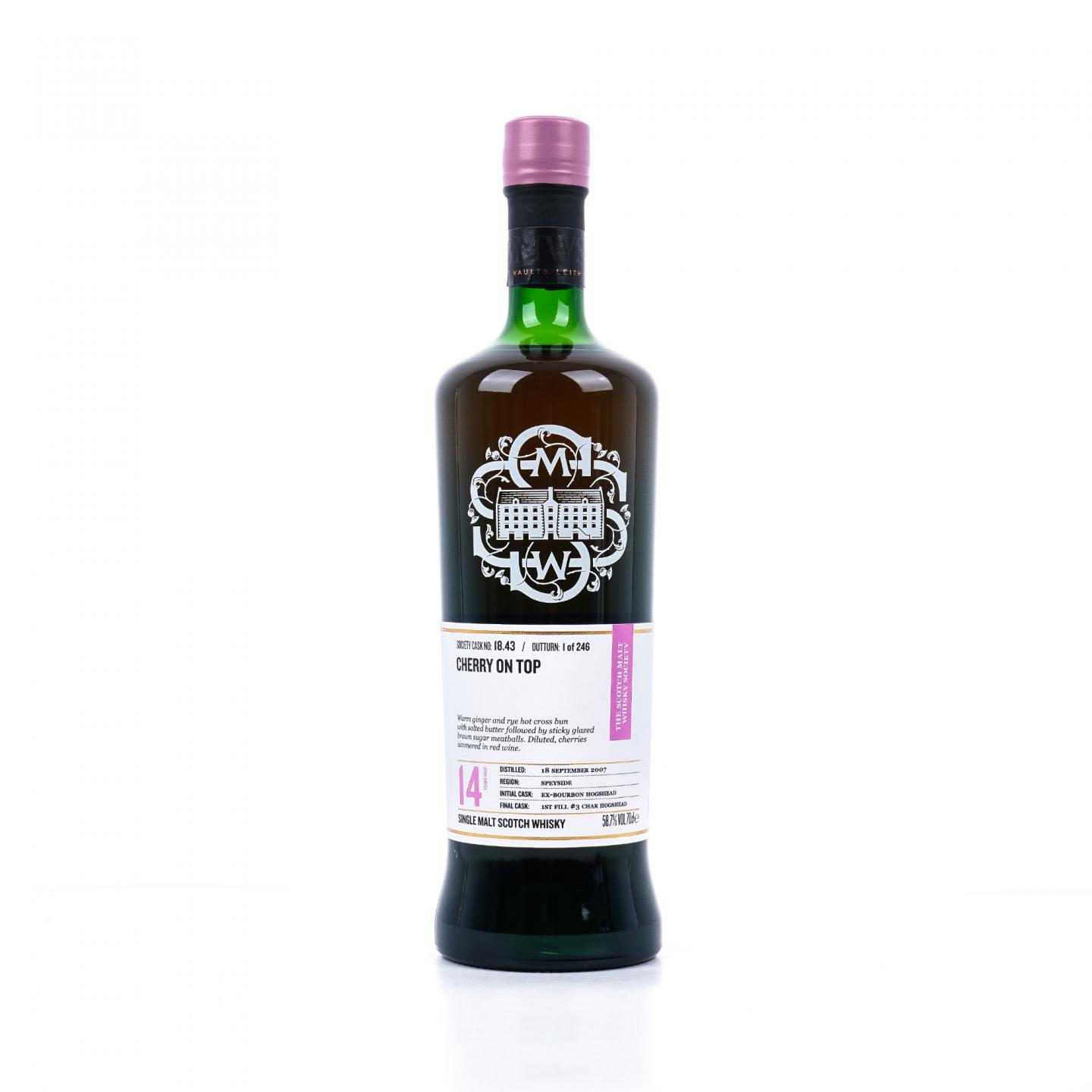 SMWS 18.43 英尺高尔 14年 2007