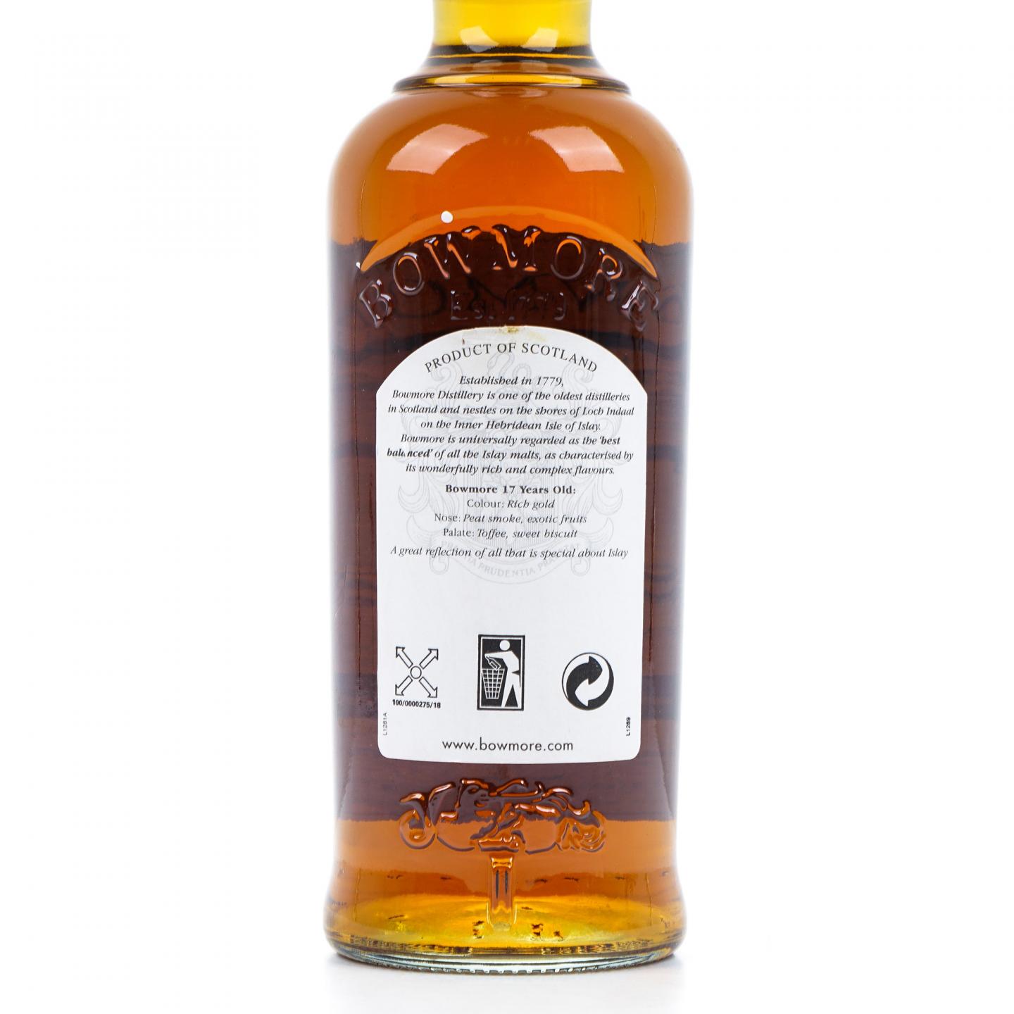 Bowmore 波摩 17年 海鸥标