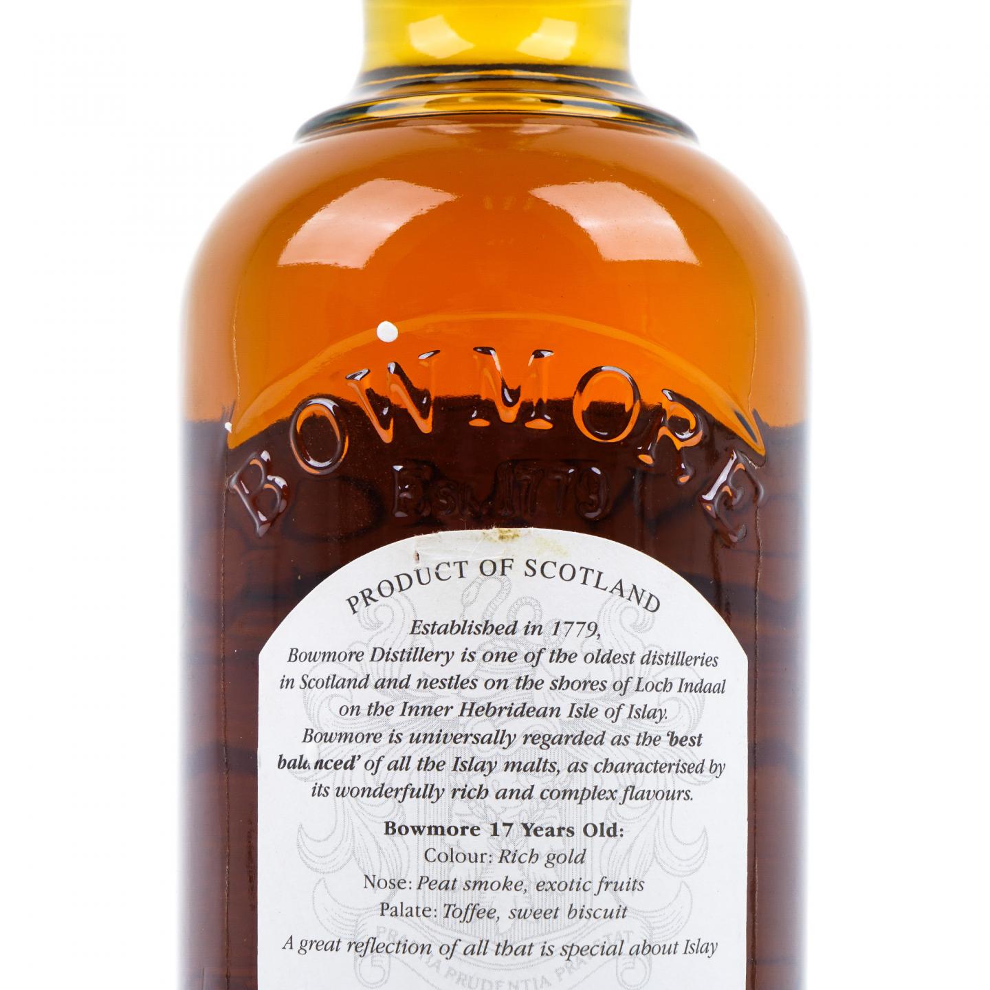 Bowmore 波摩 17年 海鸥标