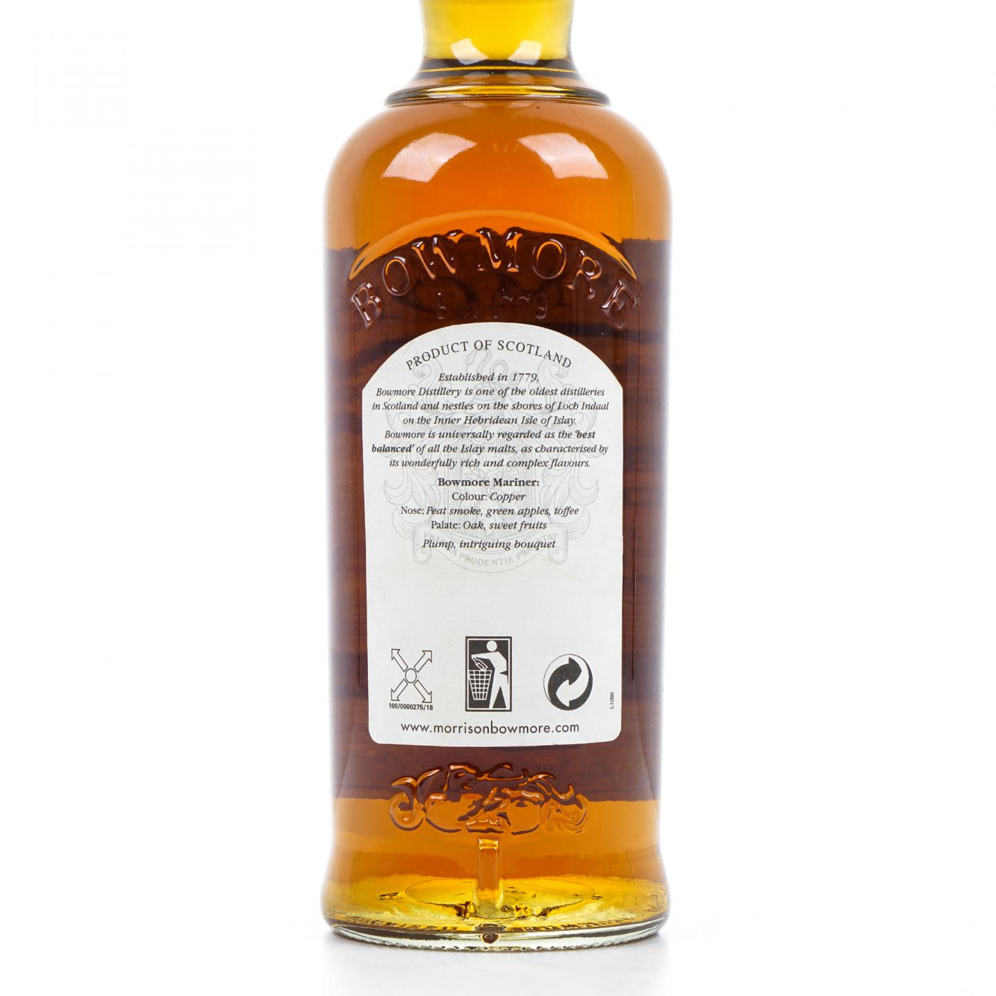 Bowmore 波摩 15年 Mariner 海鸥标