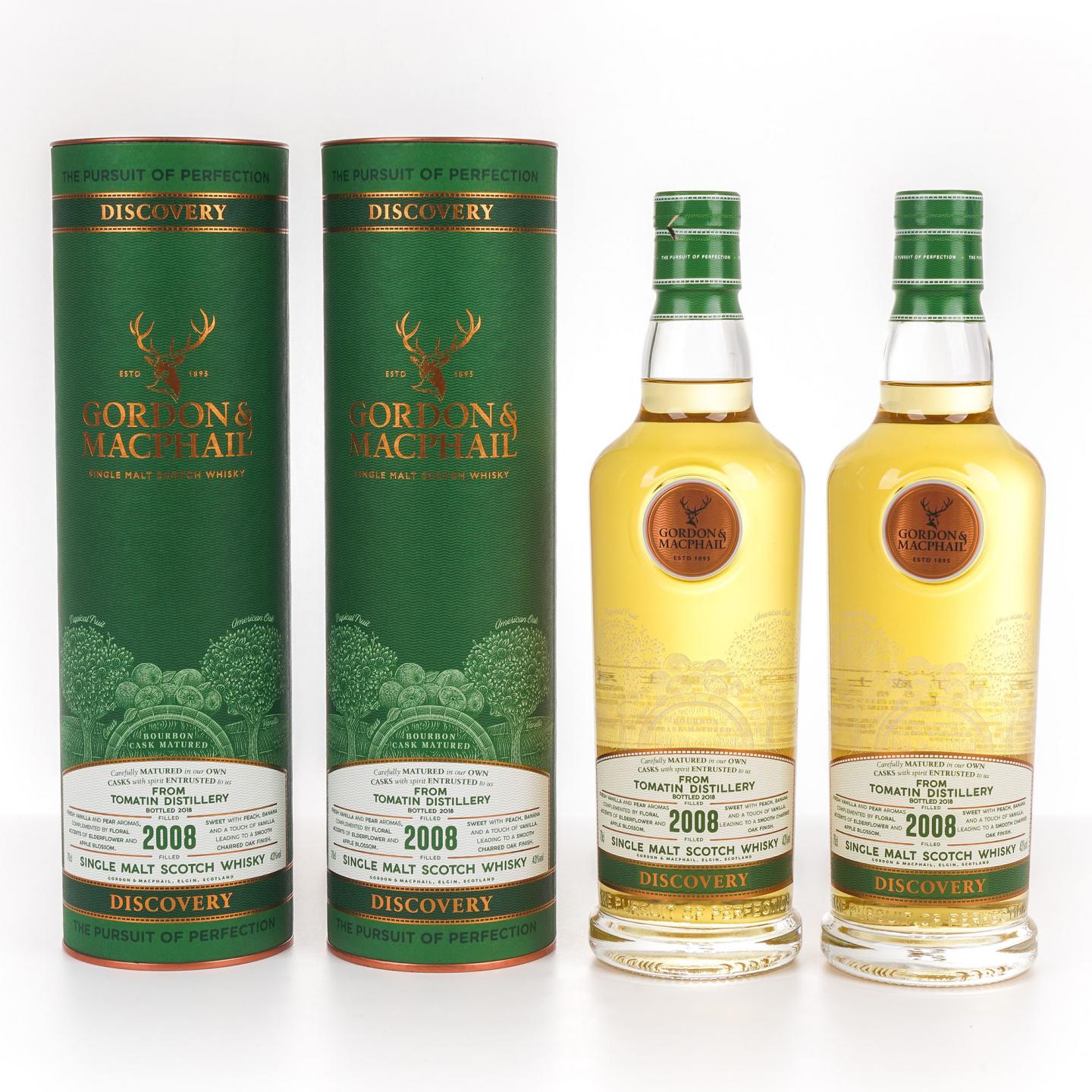 Tomatin 汤马丁 2008-2018 GM 2支组