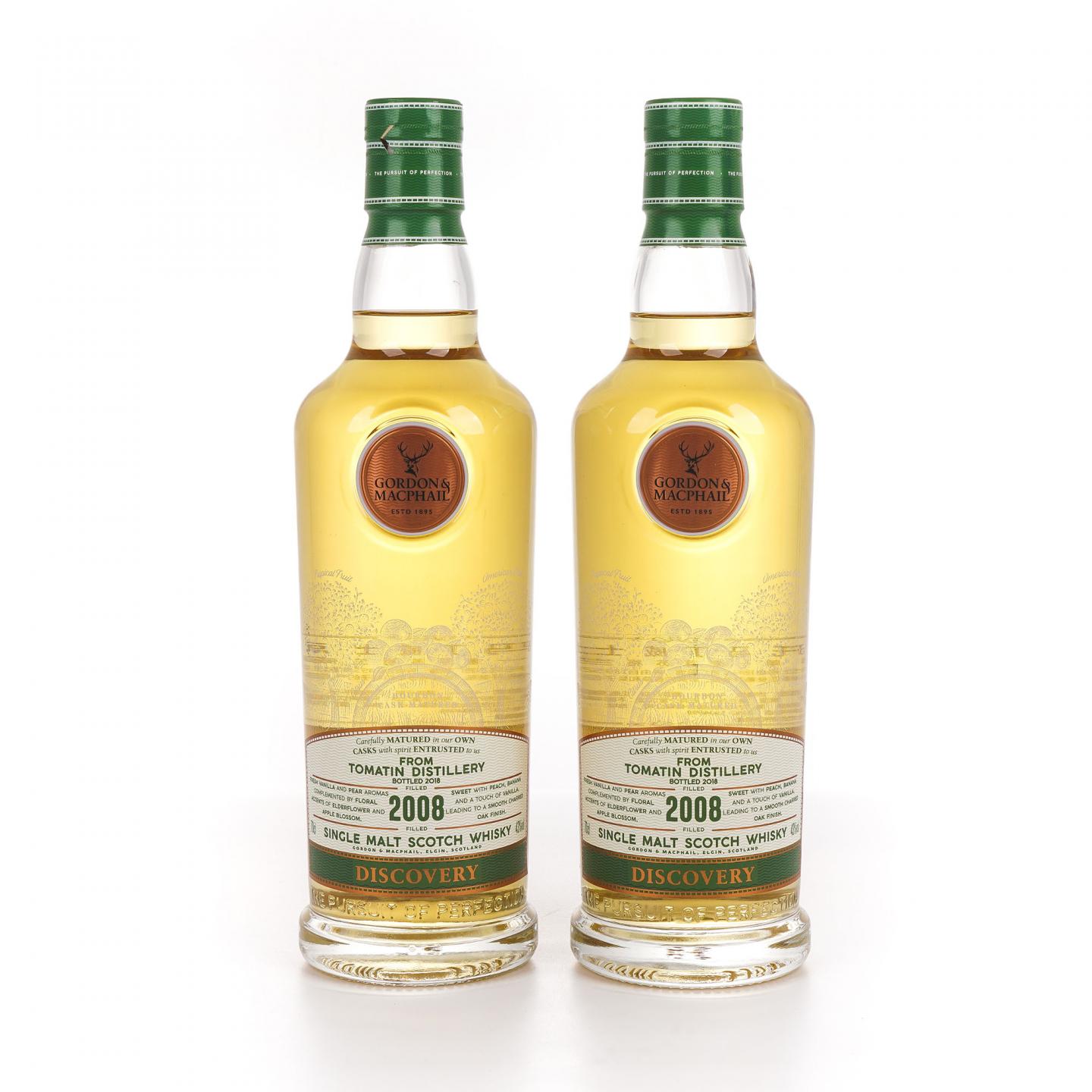 Tomatin 汤马丁 2008-2018 GM 2支组