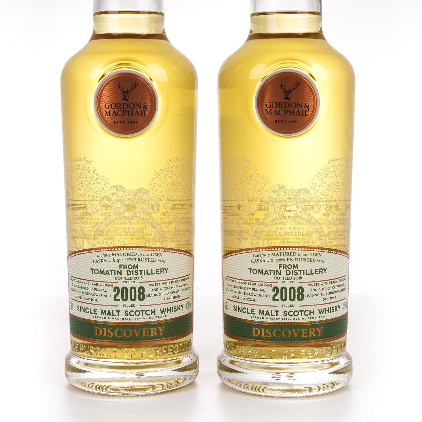 Tomatin 汤马丁 2008-2018 GM 2支组