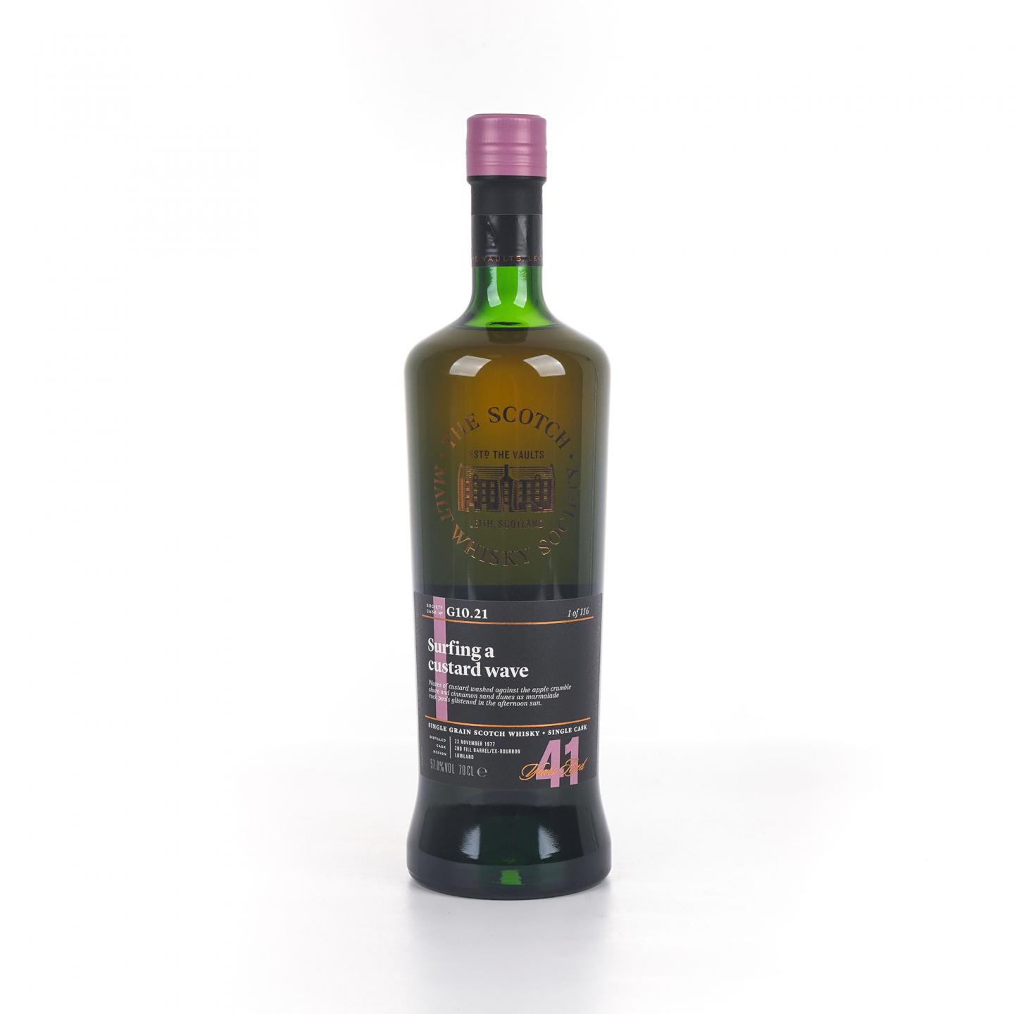 SMWS G10.21 Strathclyde 41年 1977 单一谷物 单桶 行货