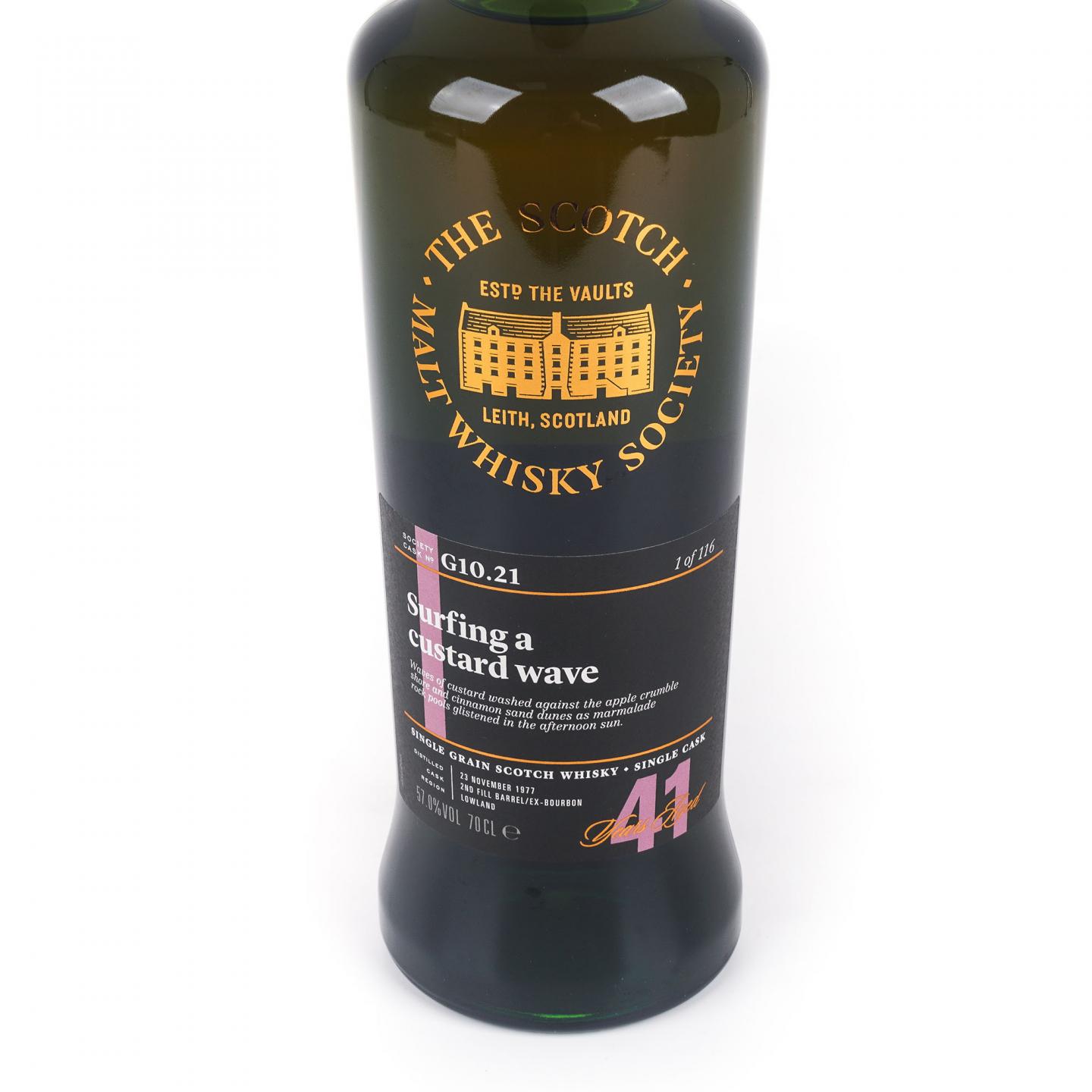 SMWS G10.21 Strathclyde 41年 1977 单一谷物 单桶 行货