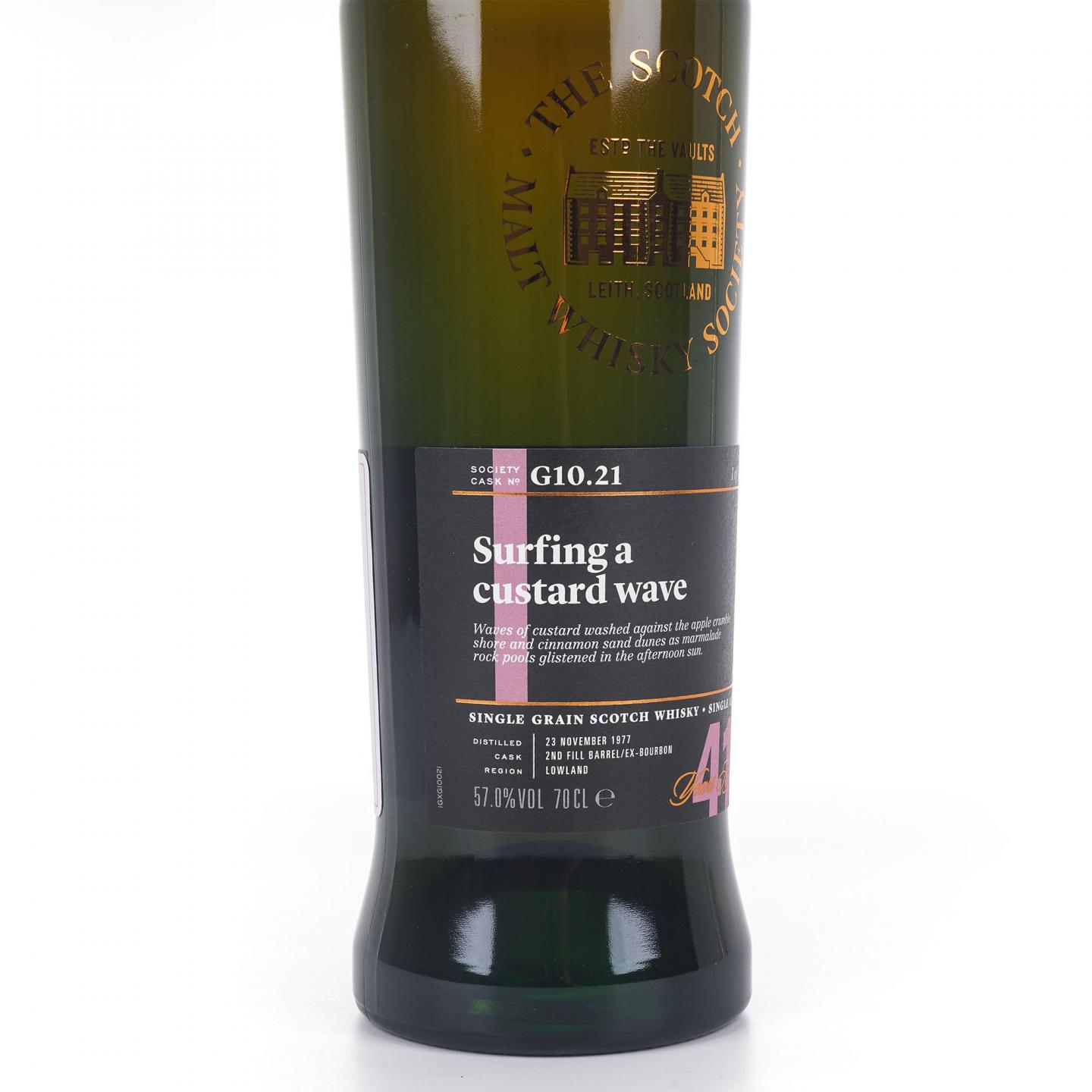SMWS G10.21 Strathclyde 41年 1977 单一谷物 单桶 行货