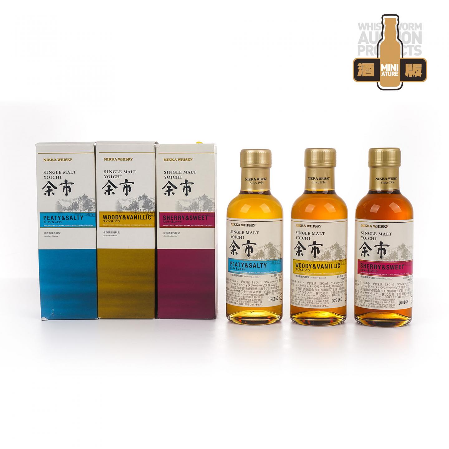 【中样】余市 风味桶系列 180ml*3