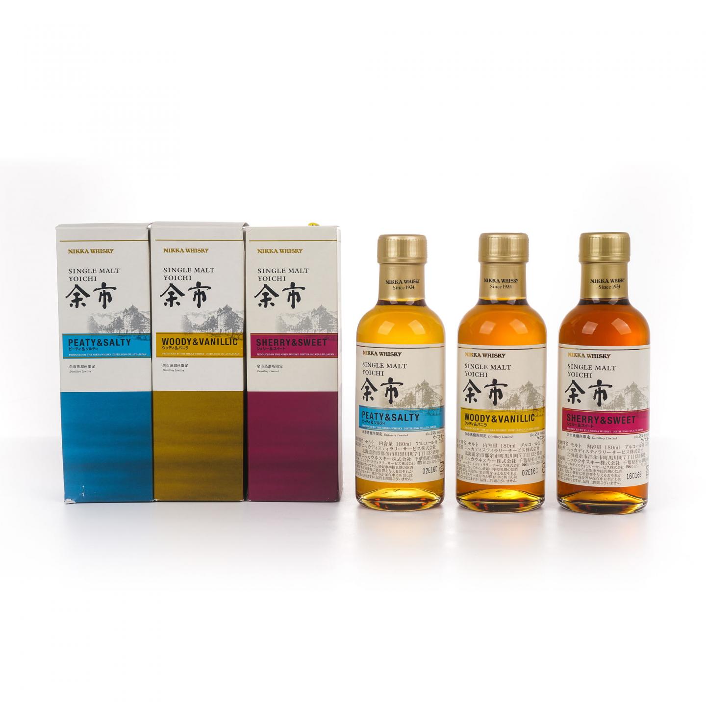 【中样】余市 风味桶系列 180ml*3