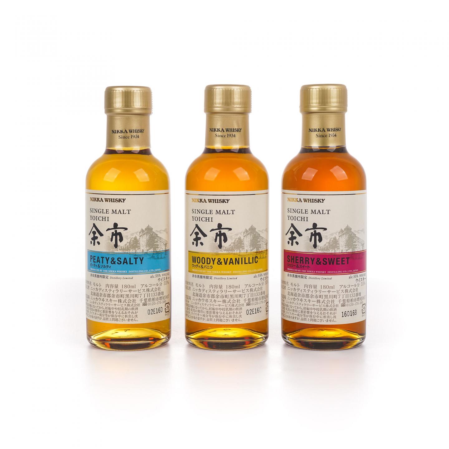 【中样】余市 风味桶系列 180ml*3