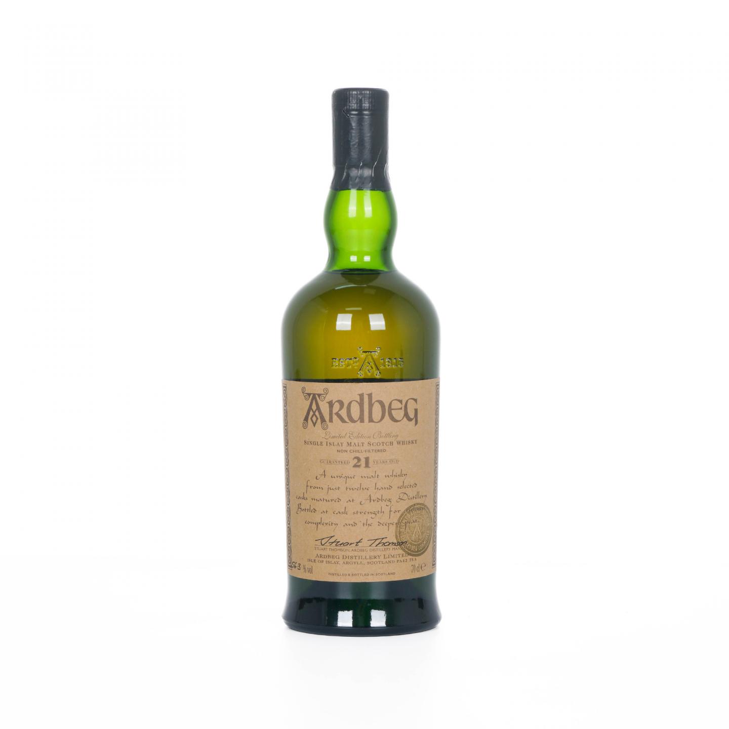 Ardbeg 阿贝 21年 2001 会员版 桶强
