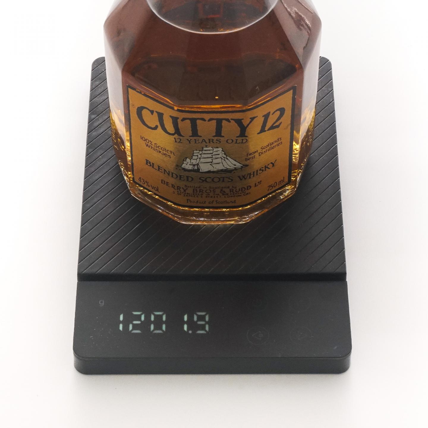 Cutty 12年 调和 特级威士忌 BBR 750ml*2瓶组