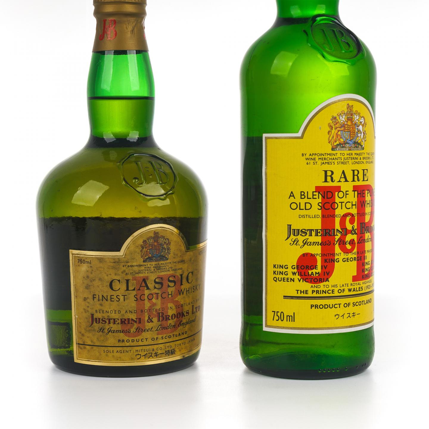 Justerini & Brooks 珍宝 特级调和 2支组 750ml