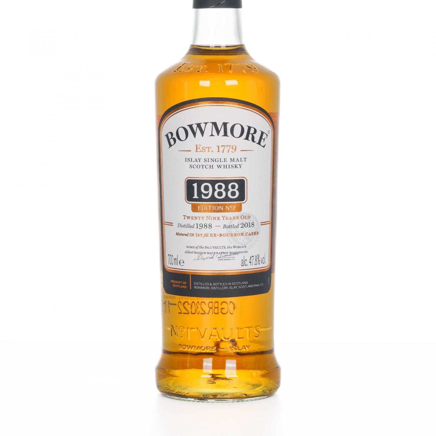 Bowmore 波摩 29年 1988-2018 Edition No. 2 700ml