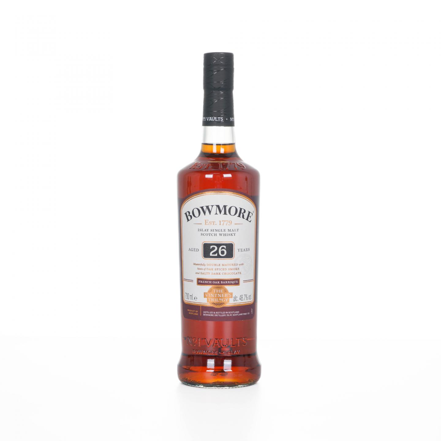 Bowmore 波摩 26年 2017 法国葡萄酒桶 酒庄三部曲系列之二 行货