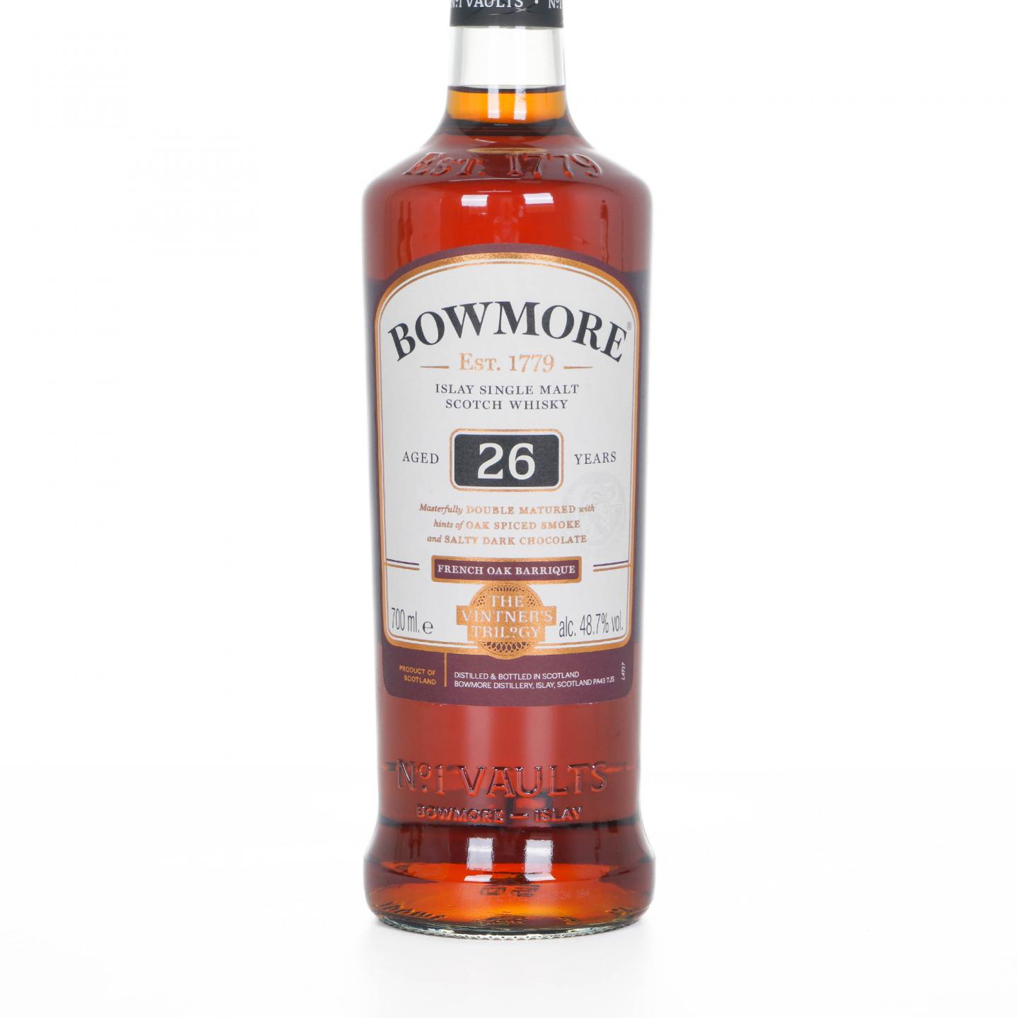 Bowmore 波摩 26年 2017 法国葡萄酒桶 酒庄三部曲系列之二 行货