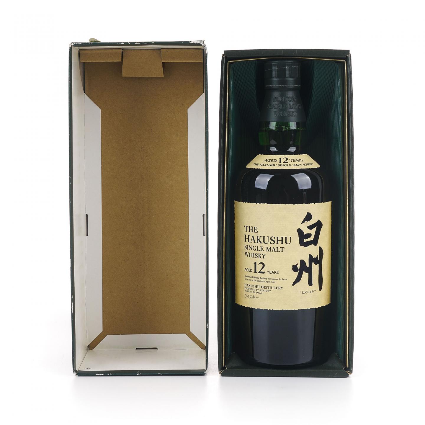 白州 12年 Single Malt 金花盖