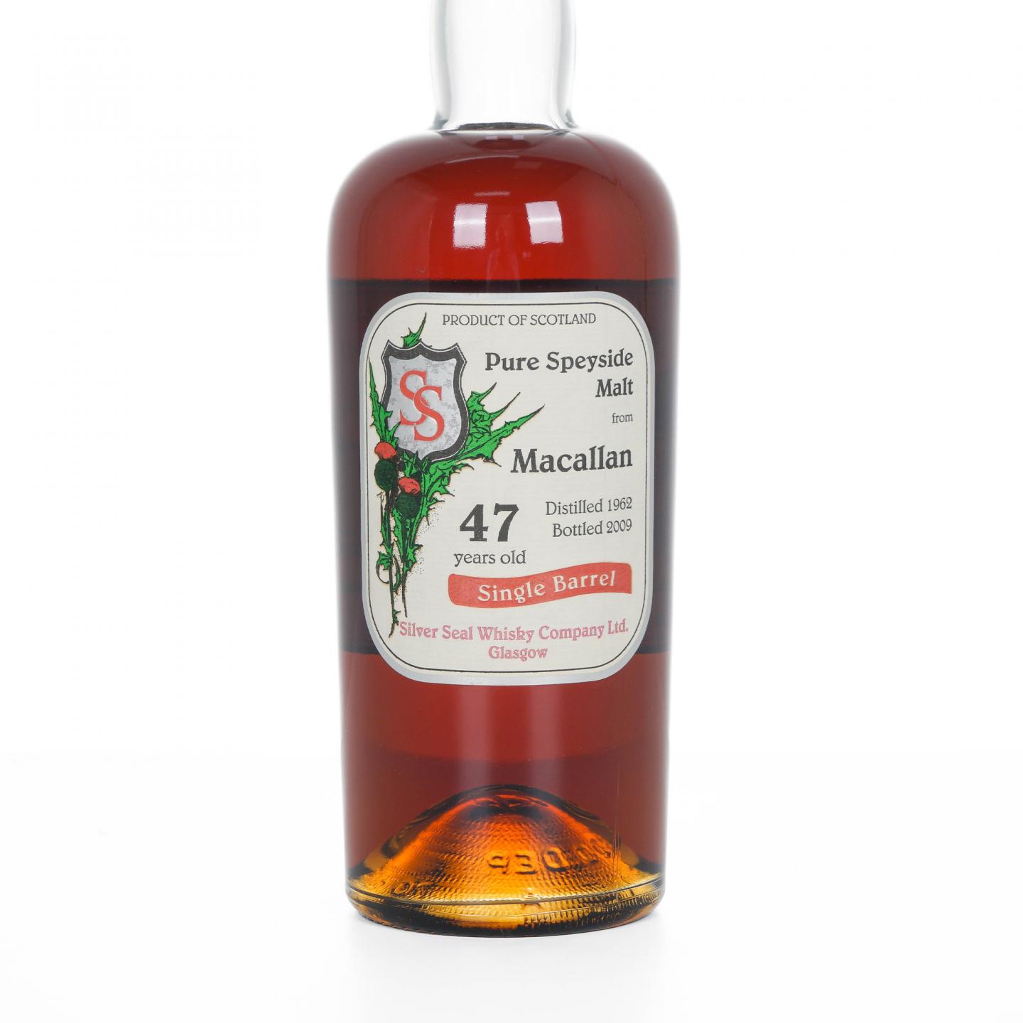 Macallan 麦卡伦 47年 1962-2009 单桶 Silver Seal