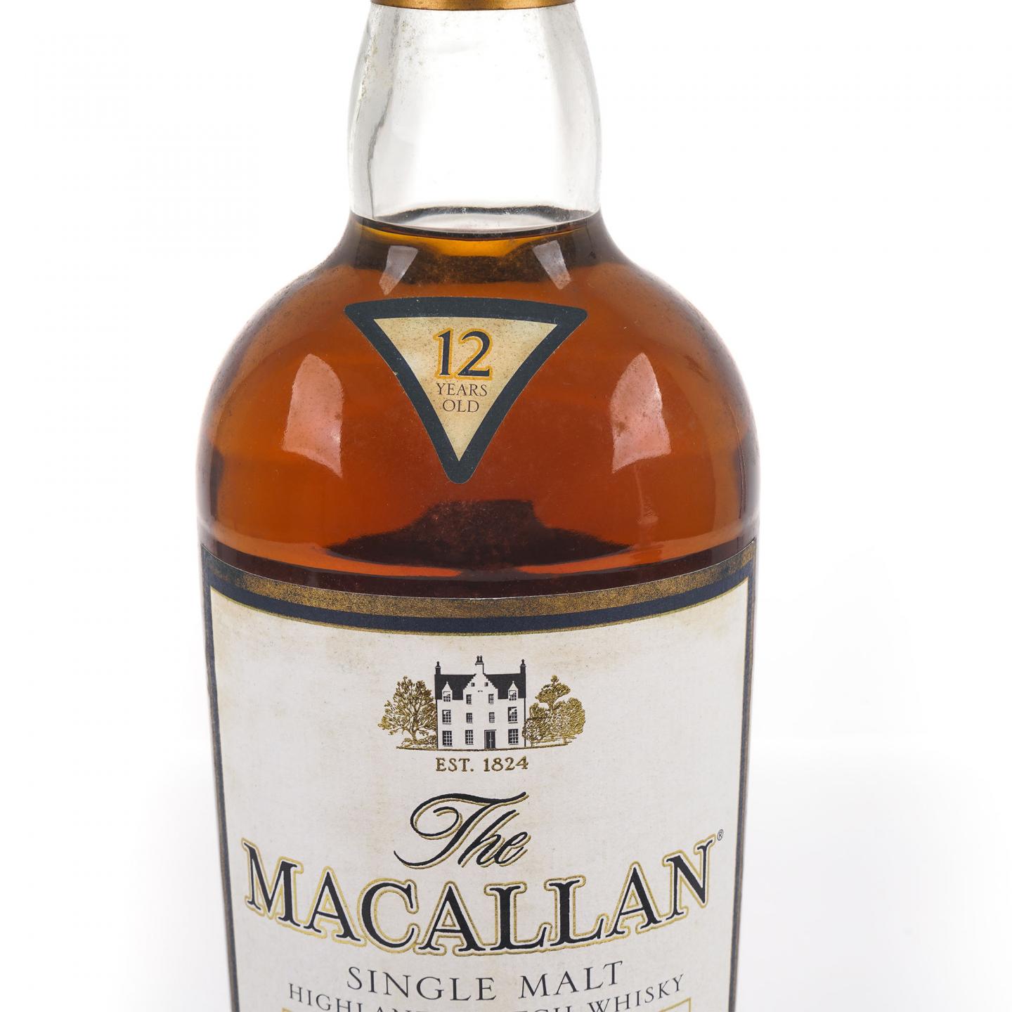 Macallan 麦卡伦 12年 草写 Elegancia 1升装