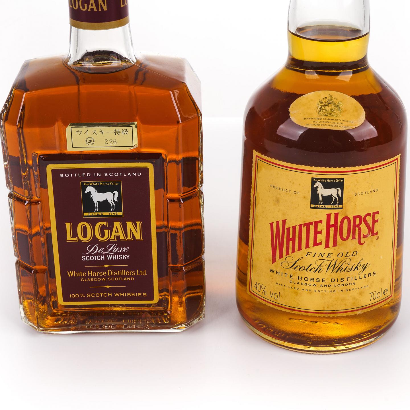 White Horse 白马 Logan De Luxe/Fine Old 调和2支组