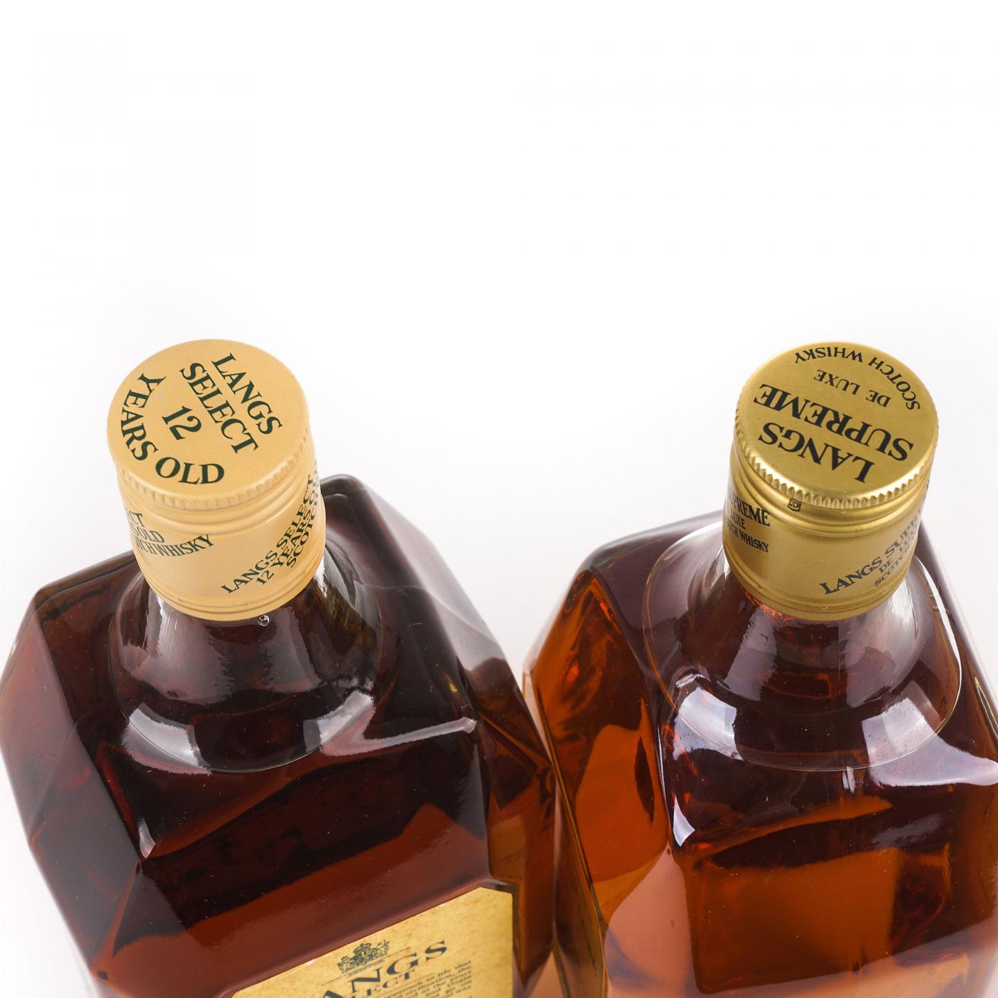 Langs Select 12年/Langs Supreme 调和威士忌 2瓶组*750ml