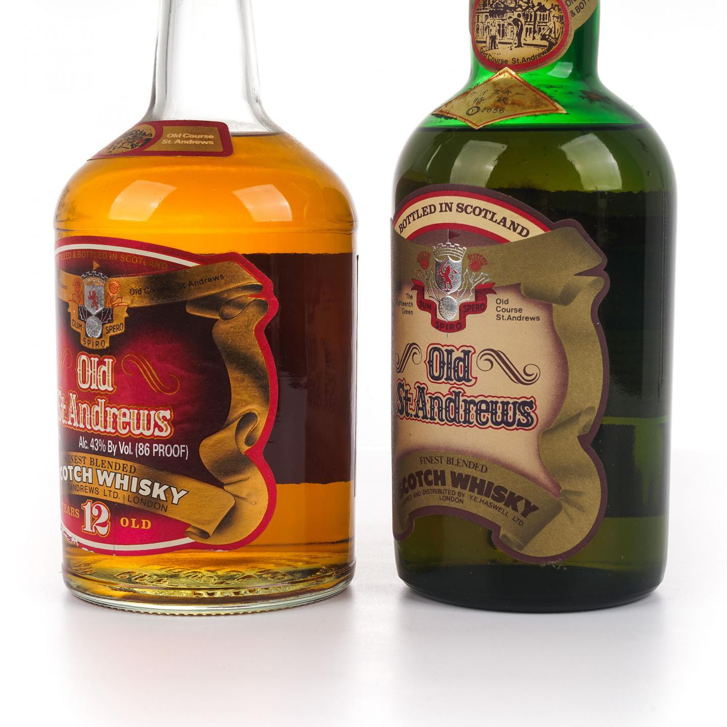 Old St. Andrews 12年/无年份 调和威士忌 2瓶组 750ml/760ml