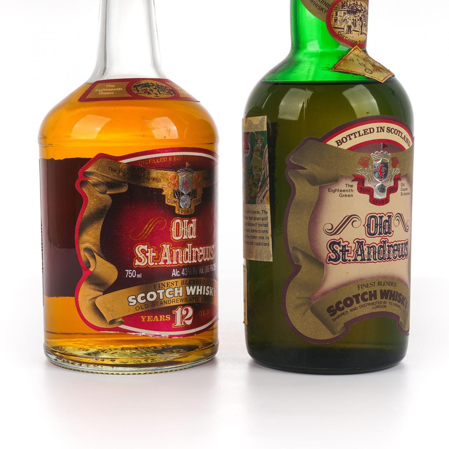 Old St. Andrews 12年/无年份 调和威士忌 2瓶组 750ml/760ml