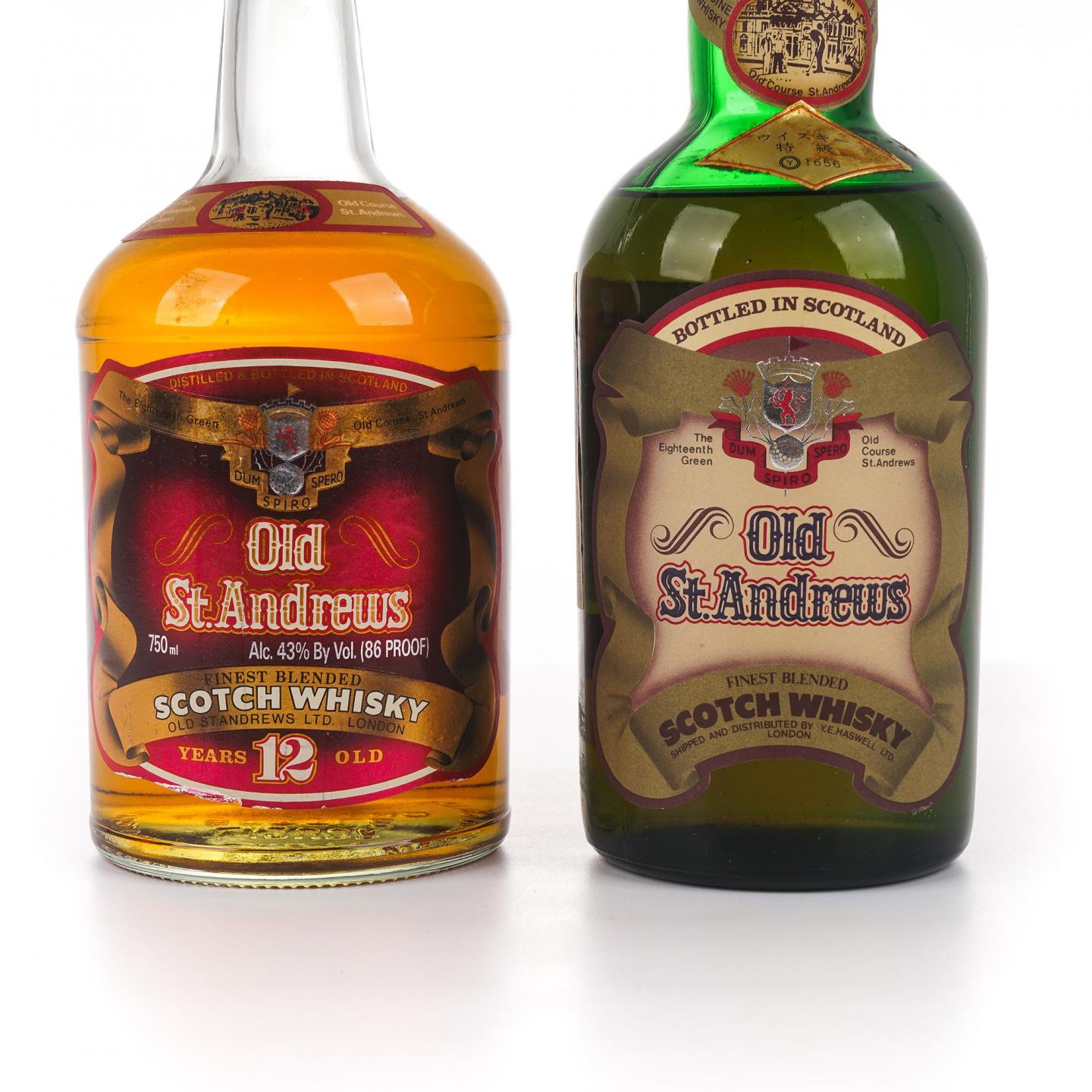 Old St. Andrews 12年/无年份 调和威士忌 2瓶组 750ml/760ml