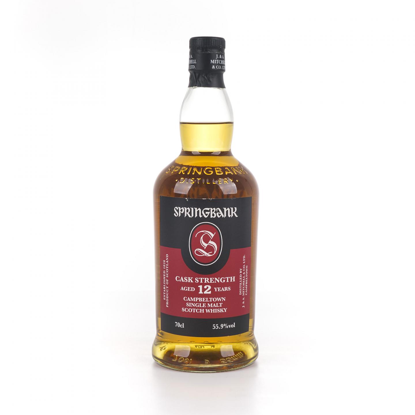 Springbank 云顶 12年 桶强 2021 55.9%Vol.