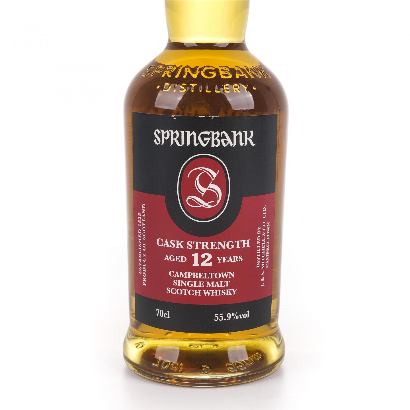 Springbank 云顶 12年 桶强 2021 55.9%Vol.