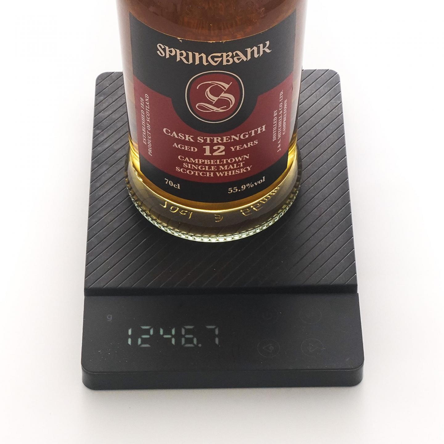 Springbank 云顶 12年 桶强 2021 55.9%Vol.