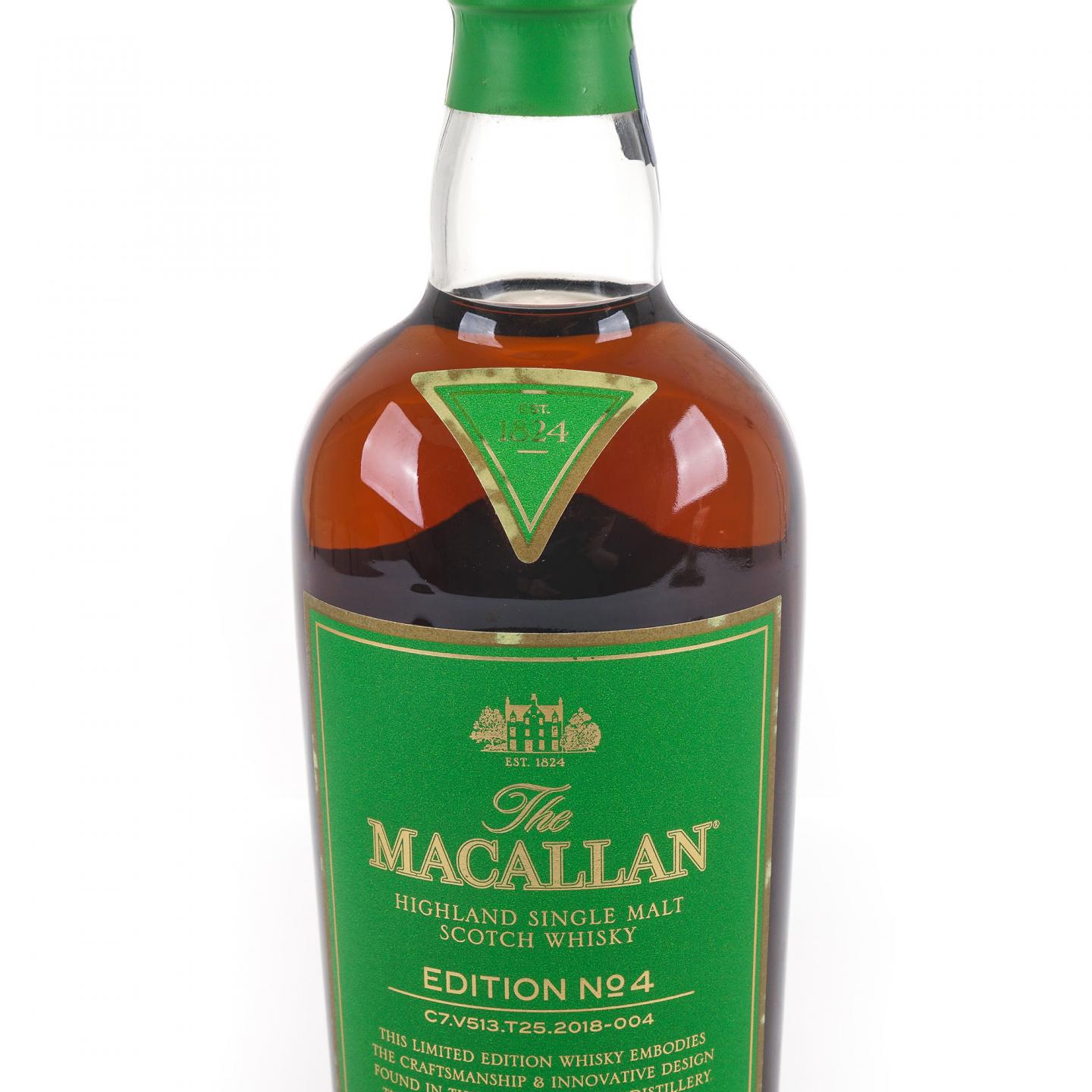 Macallan 麦卡伦 Edition No.4 绿标 750ml