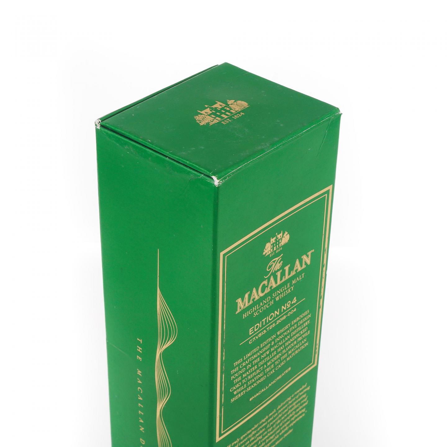 Macallan 麦卡伦 Edition No.4 绿标 750ml