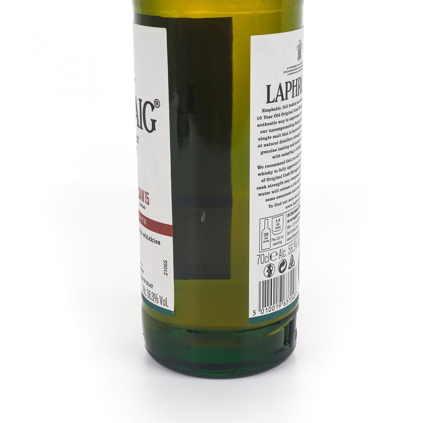 Laphroaig 拉弗格 10年 2015 桶强 Batch 007