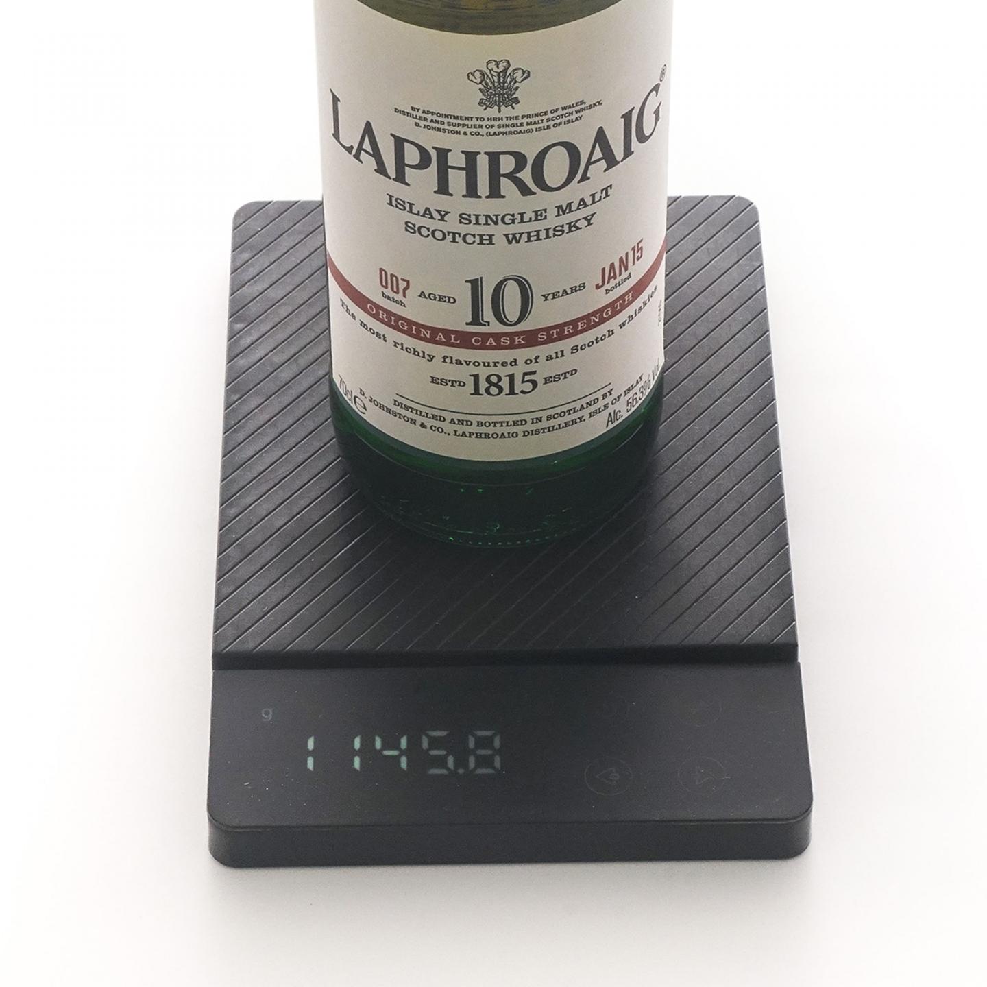 Laphroaig 拉弗格 10年 2015 桶强 Batch 007