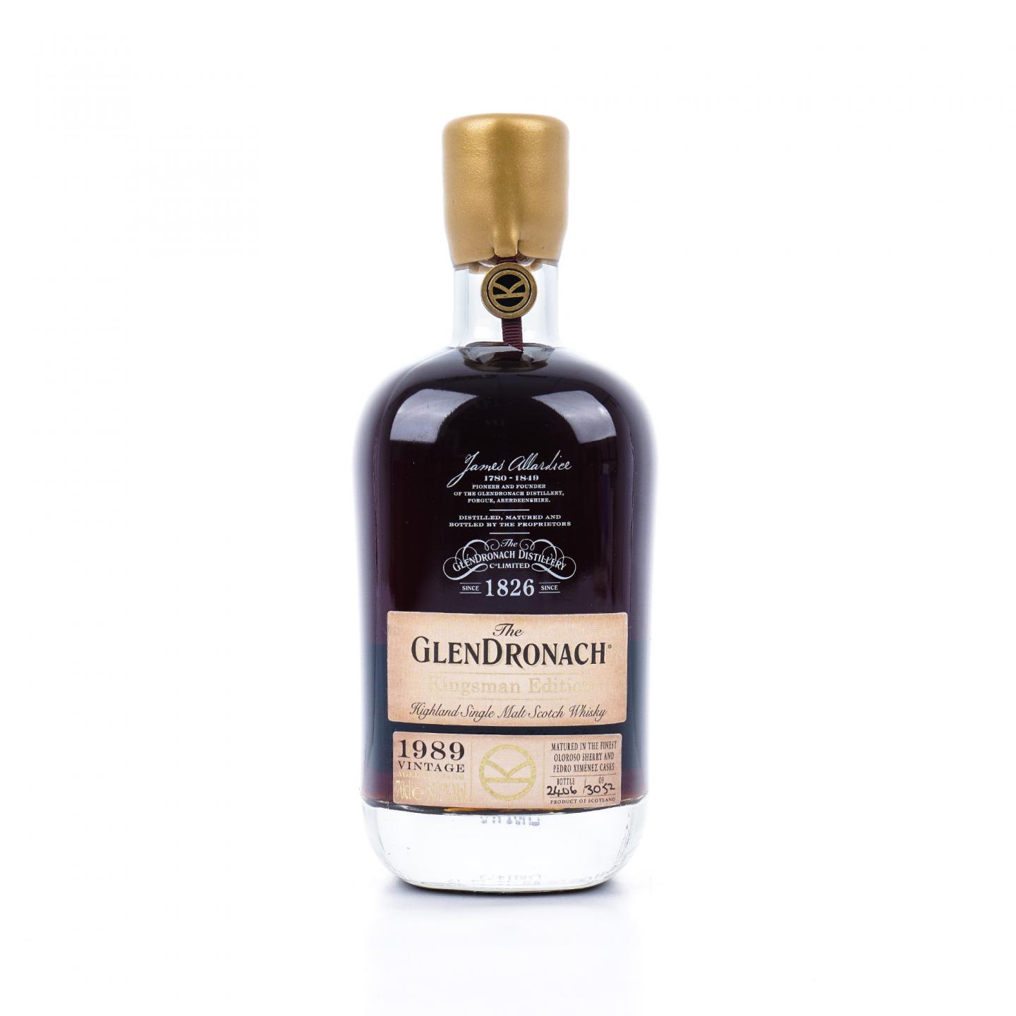 Glendronach 格兰多纳 29年 1989 王牌特工限量版 行货 50.1%